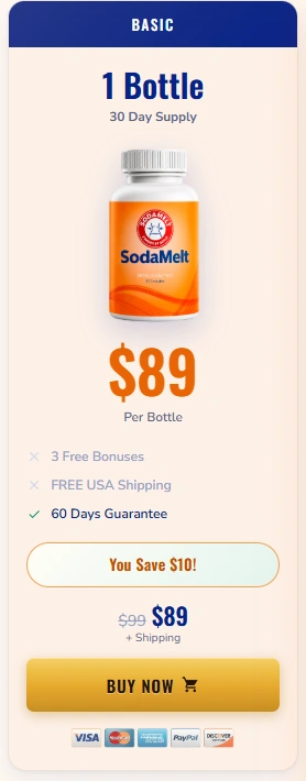 SodaMelt 1 bottle Price