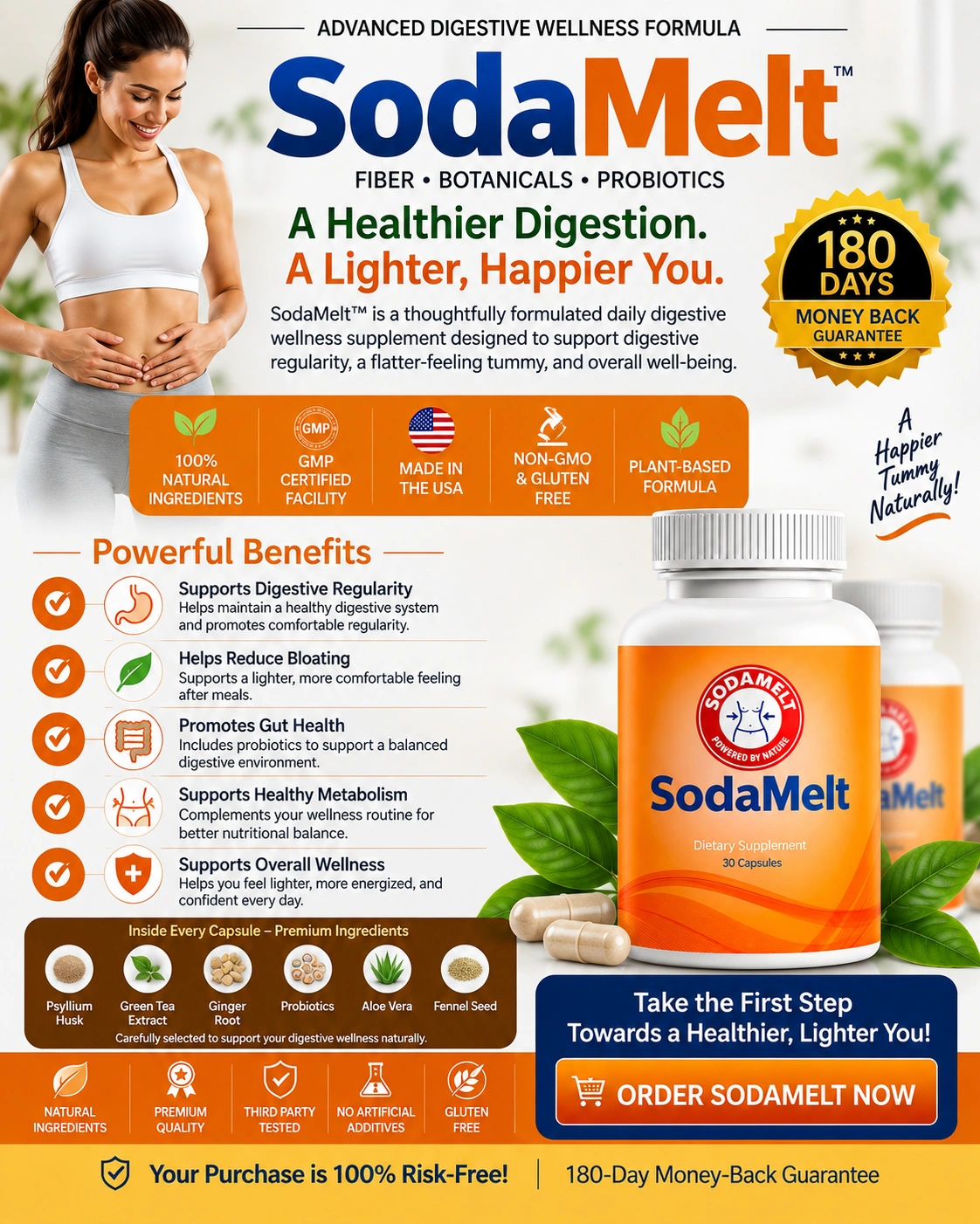 SodaMelt Daily Digestive Wellness Supplement